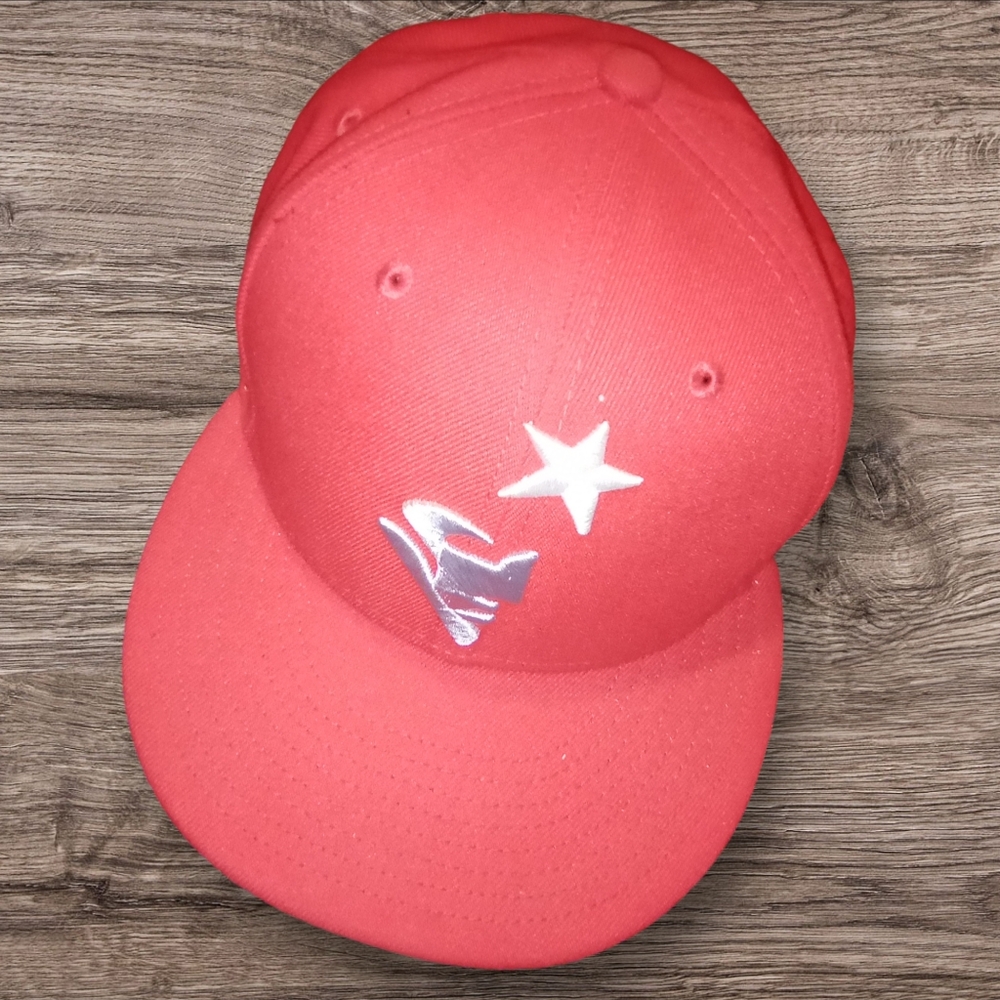 New Era 9 fifty New England Patriots Red Elements Snapback Hat Rare NFL Cap